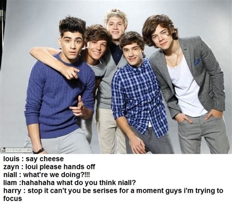 1d funny pics|one direction being funny.